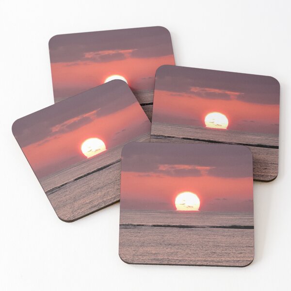 Item preview, Sunrise on the jeju  island sea in Korea designed and sold by human8891.