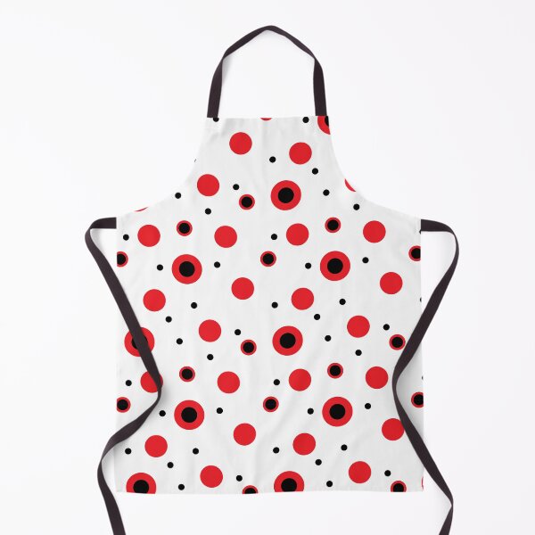Item preview, Red and black circles modern minimalist pattern designed and sold by inga-ra.