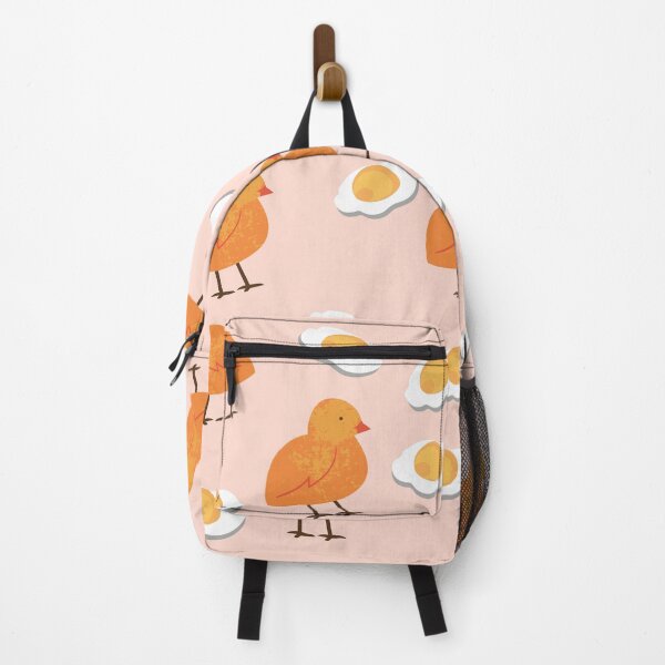 Item preview, Orange Chicken and Egg Yolk Cute Pattern designed and sold by conceptDVS.