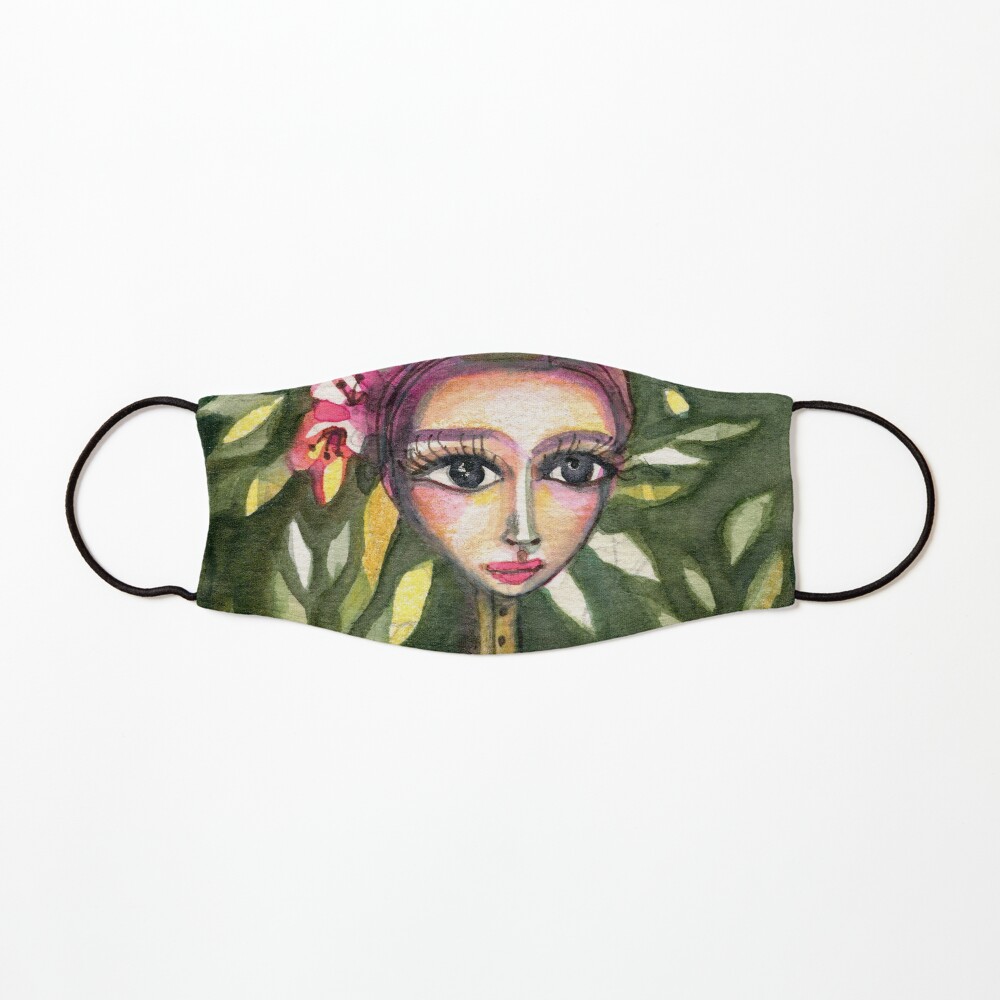 Frida Kahlo Heartful Woman Mask