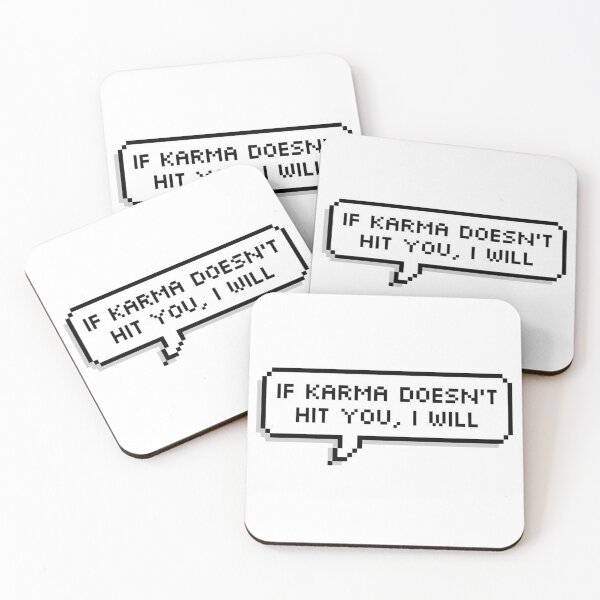 Item preview, Karma Quote designed and sold by stickertopic.