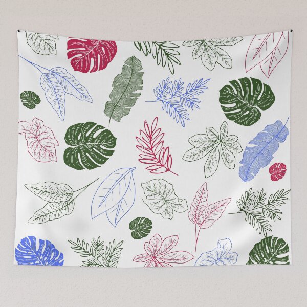 Item preview, Mixed tropical leaves designed and sold by KamTamDesigns11.