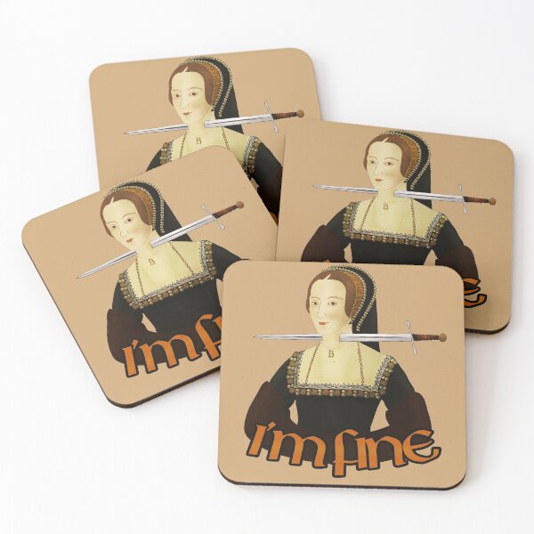 Item preview, Anne Boleyn - Im fine designed and sold by vixfx.