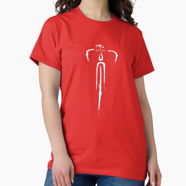 Item preview, Go Ride Your Bicycle Ink Pen Style White designed and sold by RabeDesigns.