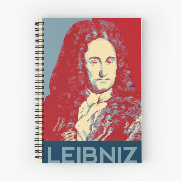 Item preview, Gottfried Leibniz poster designed and sold by SozioN.