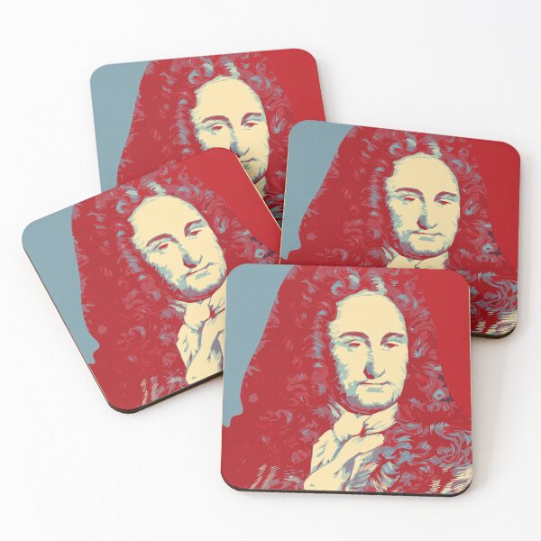 Item preview, Gottfried Leibniz poster designed and sold by SozioN.