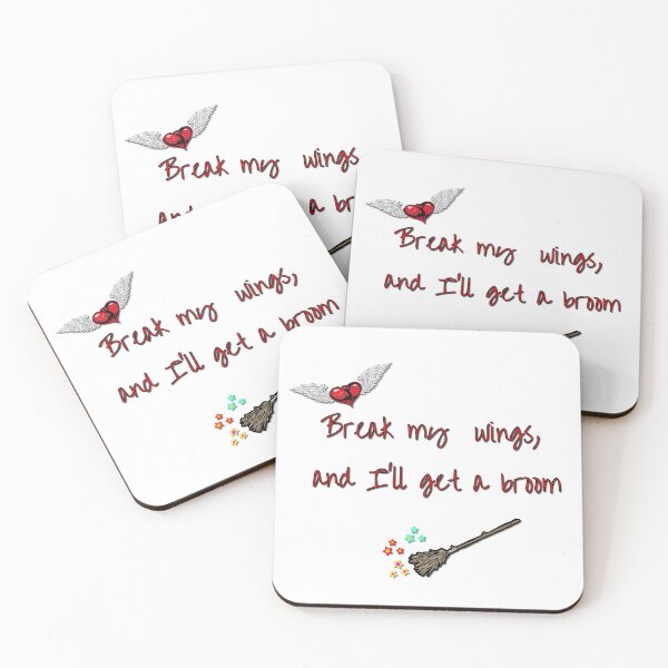 Item preview, Break my wings, and I'll get a broom designed and sold by LittleAngy.