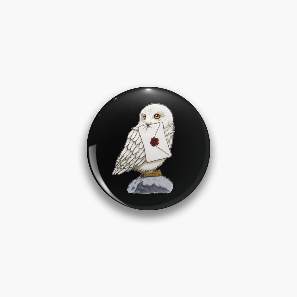 White Owl Pin
