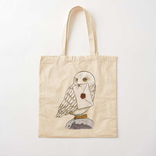 Chouette blanche Tote bag classique