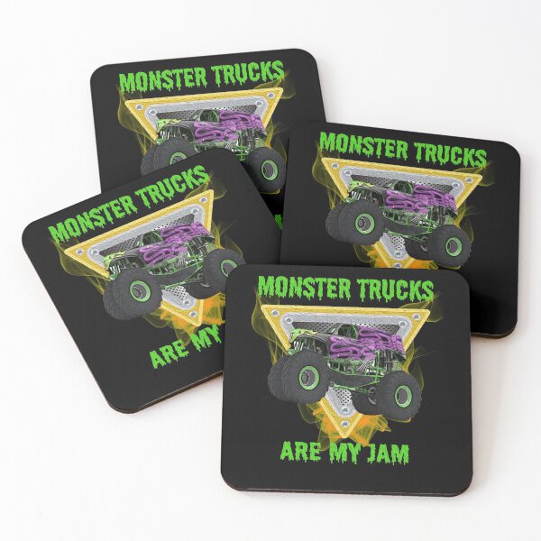 Item preview, Los Monster Trucks son mi pasión Me encantan los Monster Trucks Diseño de regalo de Monster Truck Flames designed and sold by OurBestBuys.