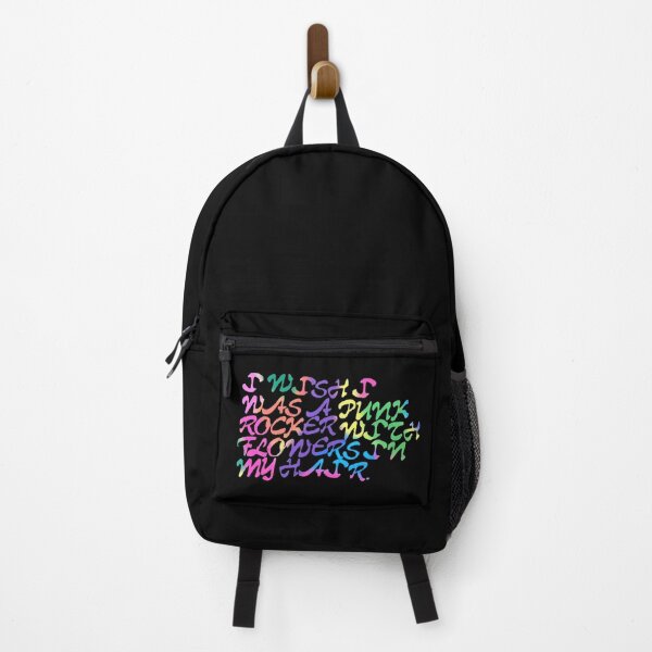 Item preview, I Wish I Was A Punk Rocker With Flowers In My Hair designed and sold by Florals-And-CS.