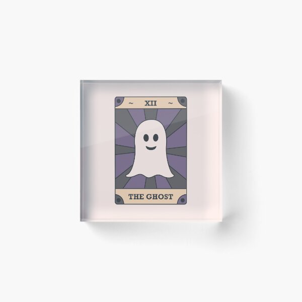 Item preview, THE GHOST Modern Tarot Card designed and sold by TheHappyTarot.