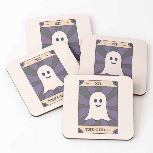Item preview, THE GHOST Modern Tarot Card designed and sold by TheHappyTarot.