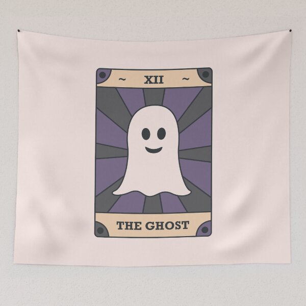 Item preview, THE GHOST Modern Tarot Card designed and sold by TheHappyTarot.