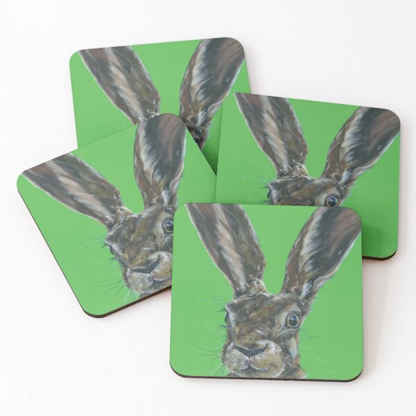 Item preview, Mad Hare Day. Popular hare art by Sam Fenner designed and sold by SamFennerArt.