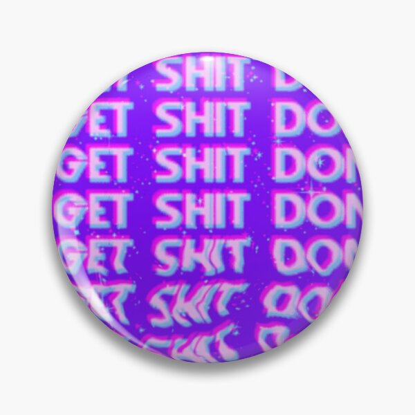 Item preview, get shit done- vaporwave aaesthetic designed and sold by WanderAesthetic.
