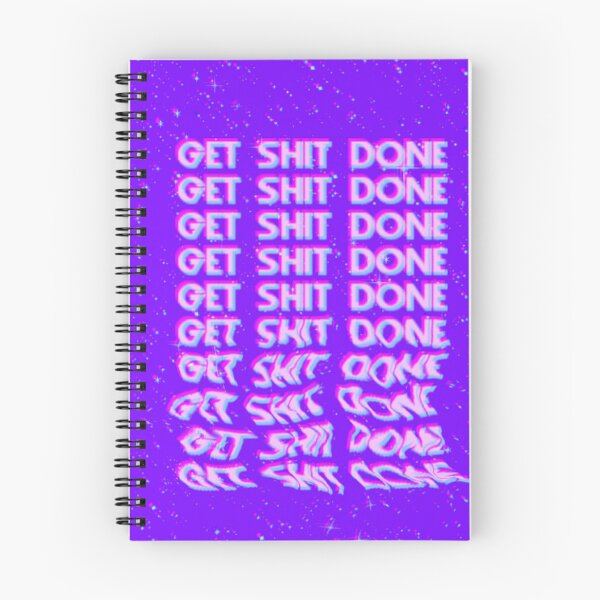 Item preview, get shit done- vaporwave aaesthetic designed and sold by WanderAesthetic.