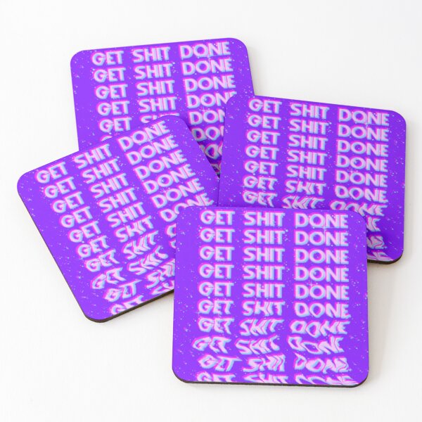Item preview, get shit done- vaporwave aaesthetic designed and sold by WanderAesthetic.
