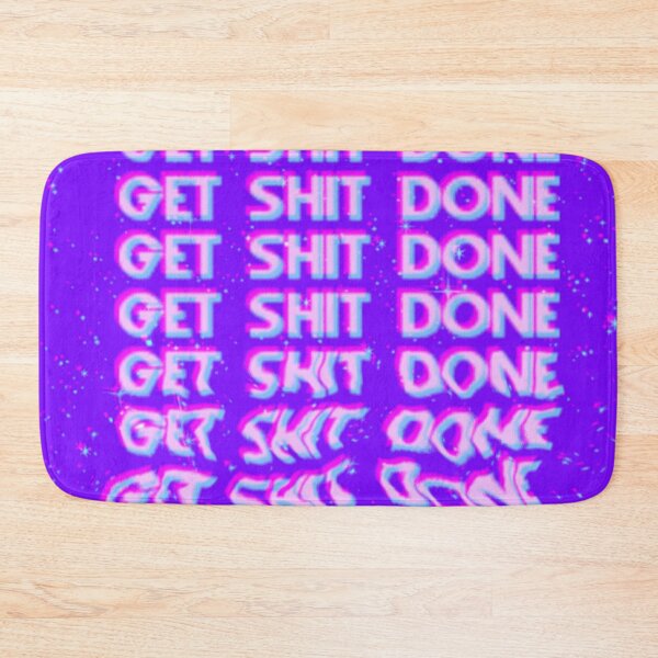 Item preview, get shit done- vaporwave aaesthetic designed and sold by WanderAesthetic.