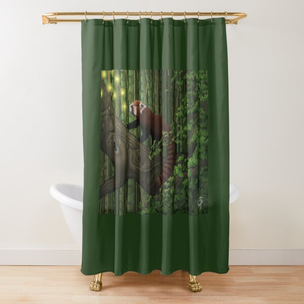 The Seeker Shower Curtain