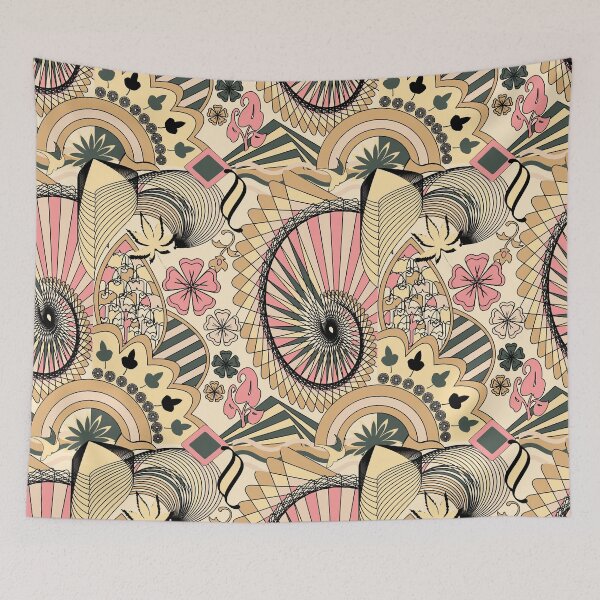 Item preview, Elegant Mughal Seamless Pattern - Traditional Design designed and sold by hutofdesigns.