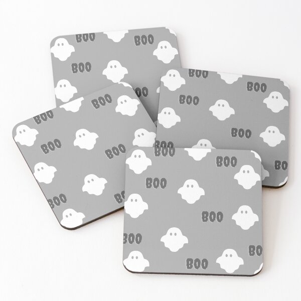 Item preview, gray boo pattren designed and sold by authenticshop.