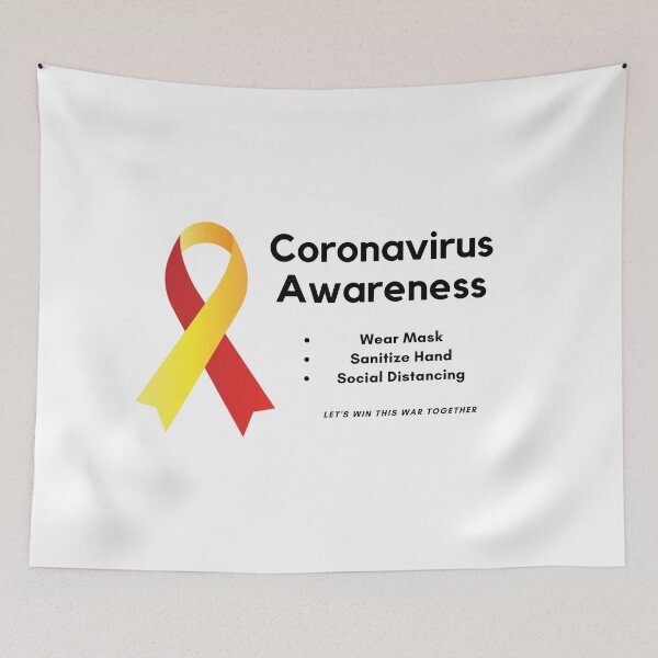 Item preview, COVID-19 Awareness Ribbon designed and sold by jackofalltee.