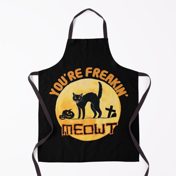 Item preview, You're Freakin' Meowt Halloween designed and sold by TheInkElephant.