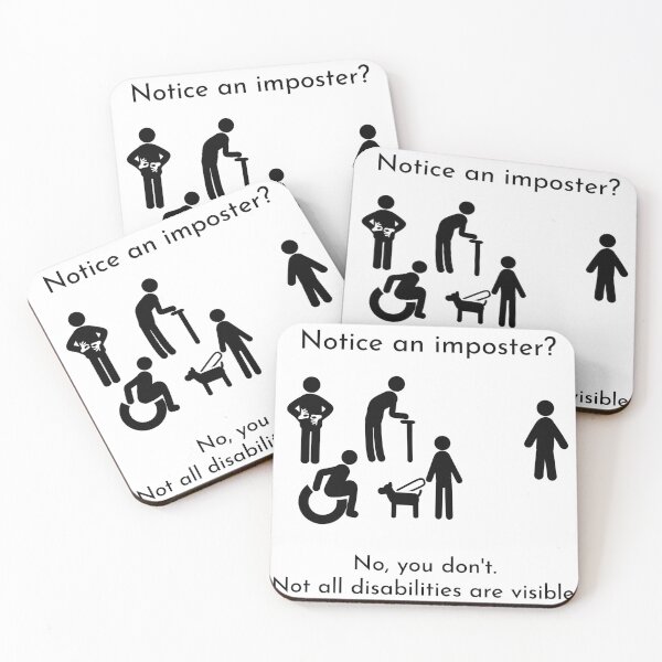 Item preview, Invisible disabilities awareness designed and sold by AutisticAnne.