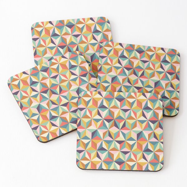 Item preview, seamless geometric retro pattern designed and sold by Art JSMY.