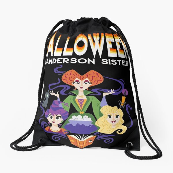 halloween hocus pocus Drawstring Bag