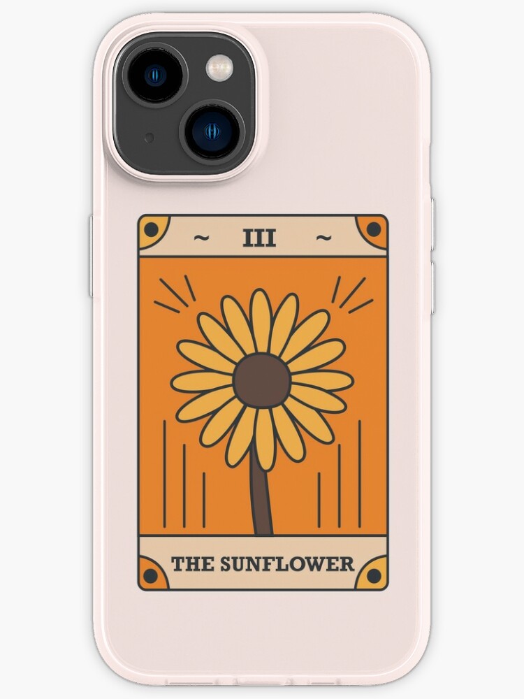 Funda de iPhone «EL GIRASOL Modern Tarot Card» de TheHappyTarot | Redbubble