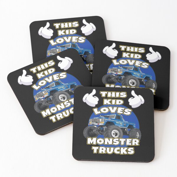 Item preview, A este niño le encantan los Monster Trucks. Los Monster Trucks son la regla. Me encantan los Monster Trucks. Diseño de regalo de Monster Truck. designed and sold by OurBestBuys.