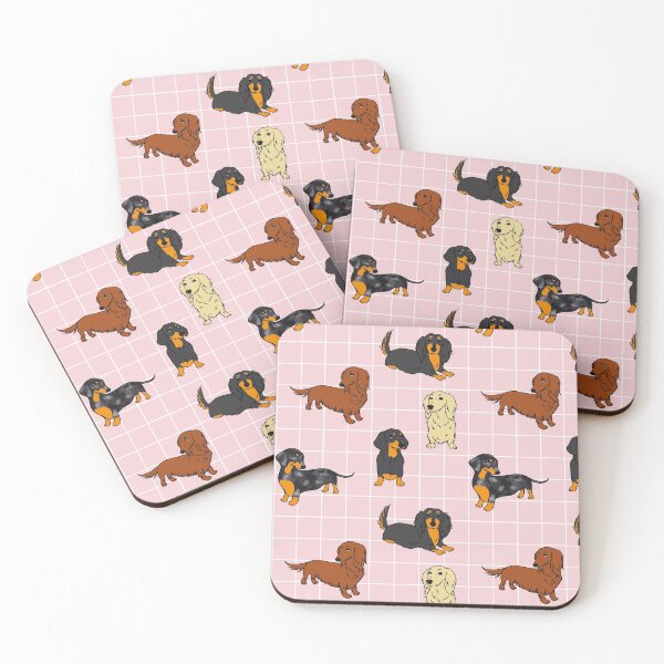 Item preview, Dachshund All Day Long Pink designed and sold by Reiyankhairina.