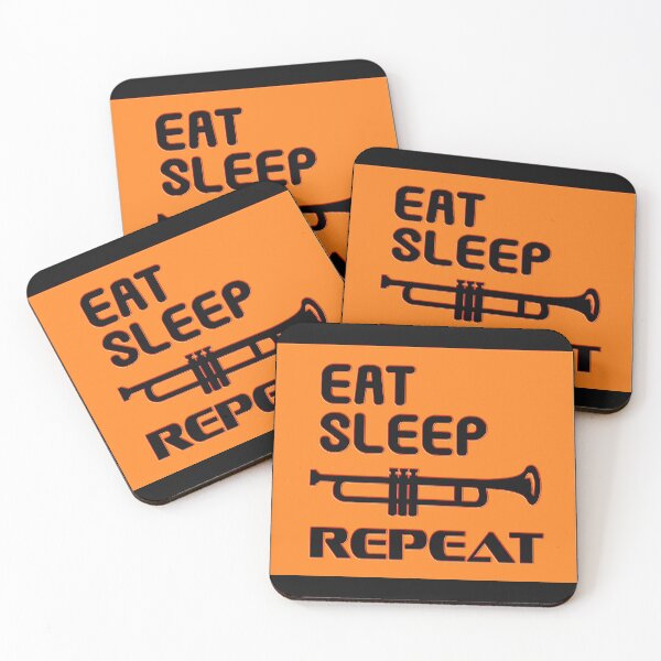 Item preview,  EAT SLEEP  TRUMPET REPEAT designed and sold by Ralek.