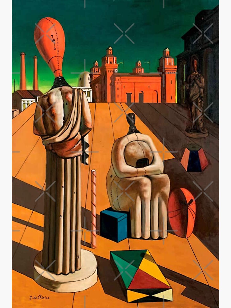 "THE DISQUIETING MUSES (LE MUSE INQUIETANTI, 1916) GIORGIO DE CHIRICO ...