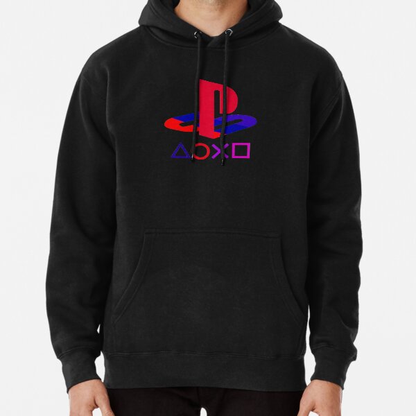 Botones de playstation x Sudadera con capucha
