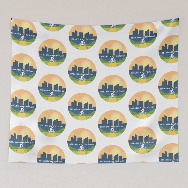 Item preview, Ride A Bike Save The Planet designed and sold by javajossi.