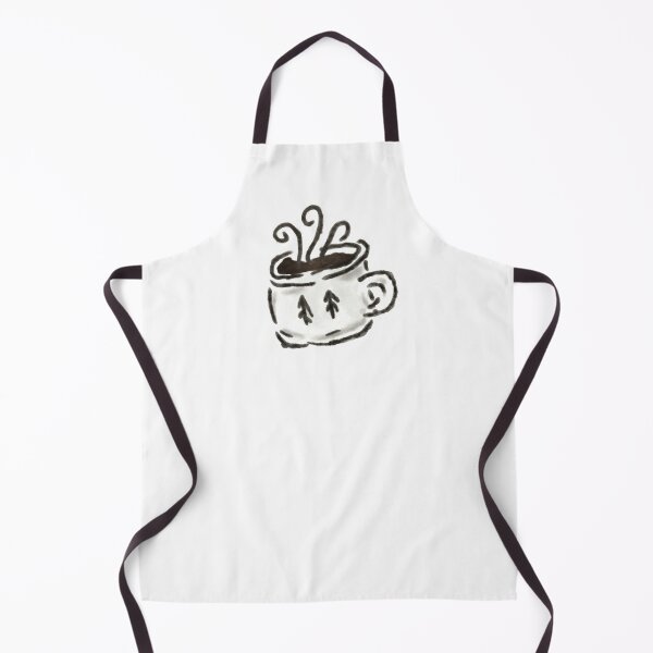 Item preview, Cute Coffee Cup with Trees designed and sold by mollyhallyhop.