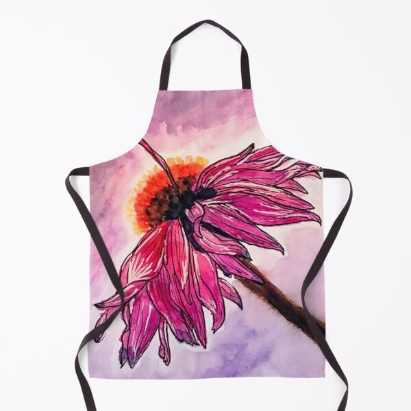 Item preview, Echinacea Painting designed and sold by mollyhallyhop.