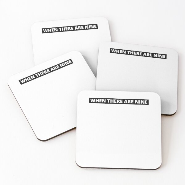 Item preview, When There Are Nine RBG designed and sold by BigBoyShop.