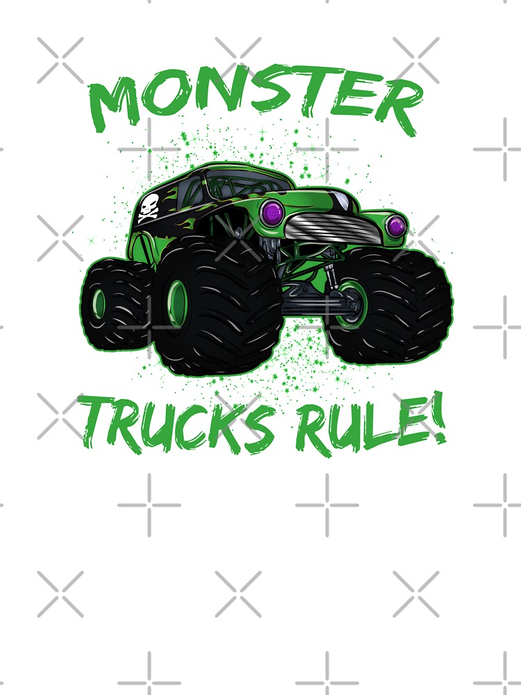 Monster Trucks Rule I love Monster Trucks Monster Truck Gift