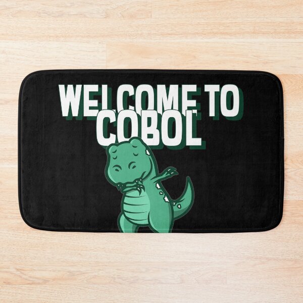 Item preview, Welcome To COBOL Dinosaur Programmer designed and sold by jacks-tees.