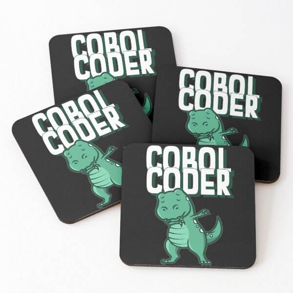 Item preview, COBOL Coder Dinosaur Programmer designed and sold by jacks-tees.