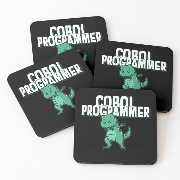 Artikelvorschau, COBOL-Programmierung Dinosaurier-Codierung entworfen und verkauft von jacks-tees.