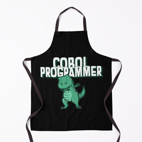 Aperçu de l'œuvre Programmation COBOL Codage des dinosaures créée et vendue par jacks-tees.