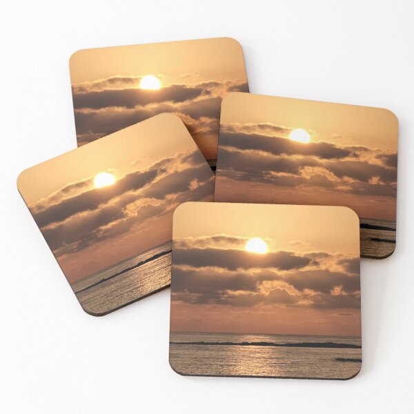 Item preview, Sunrise on the jeju  island sea in Korea designed and sold by human8891.
