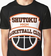 Shutoku High - Basketball Club Logo Graphic T-Shirt