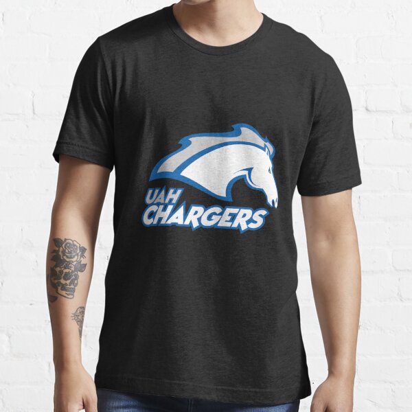 UAH Chargers Embroidered White Short Sleeve Boys Tee Shirt — Vive La Fête -  Online Apparel Store