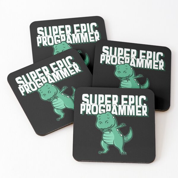 Item preview, Super Epic Programer Dinosaur Dabbing designed and sold by jacks-tees.